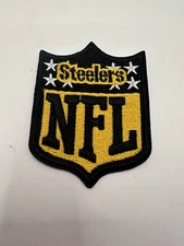 Pittsburgh Steelers NFL Patch 2” X 3” Iron On Embroidered