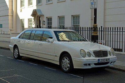 Auto Foto 12x8 - Mercedes Benz E-Klasse Pullman W210 - LG52 NUY