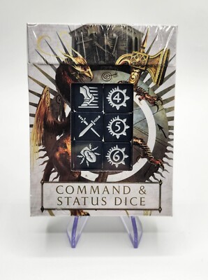 その他 WARHAMMER AGE OF SIGMAR COMMAND&STATUS Warhammer Age of Sigmar - Command and Status Dice | eBay