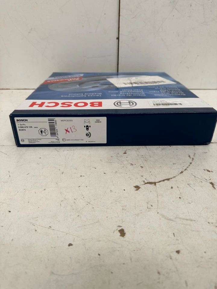 Bosch FRONT Brake Discs x2 SET   330mm for MERCEDES-BENZ C CLK SLK A2034211312 - Image 4 of 4