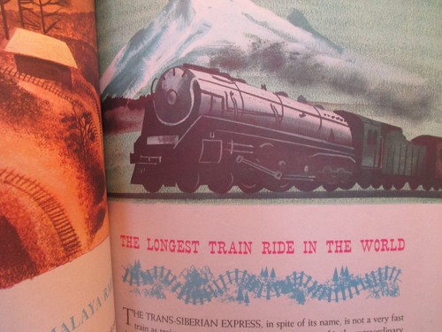 children's collection BIG BOOK OF TRAIN STORIES illus LEONARD WEISGARD 1955 hc - Picture 7 of 13