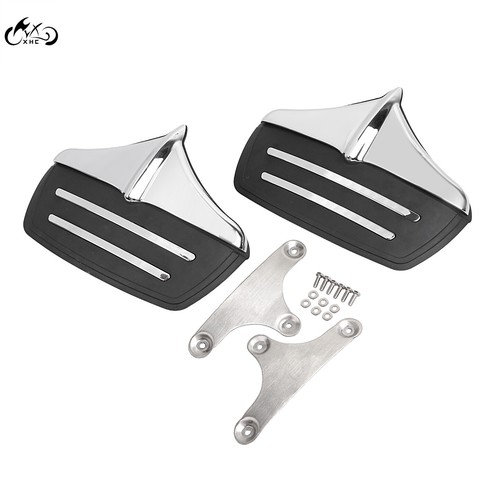 Rear Fender Guard Accents Mud Flaps For Harley Tri Glide Ultra Classic FLHTCUTG - Picture 5 of 21