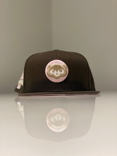 New Era Chicago Cubs All Star Game 1990 Nussbaum und Pink Edition 9Fifty Druckknopflasche