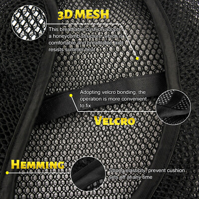 Motorcycle Anti-Slip Mesh Fabric Breathable Seat Cover Cushion For