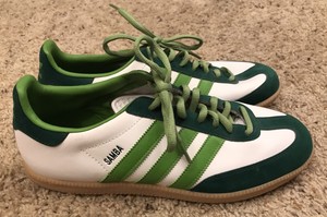adidas samba rayas verdes