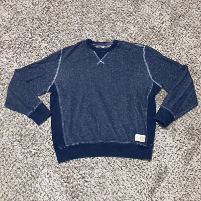 Tommy Hilfiger Men s Sweatshirt Pullover Blue Size Large