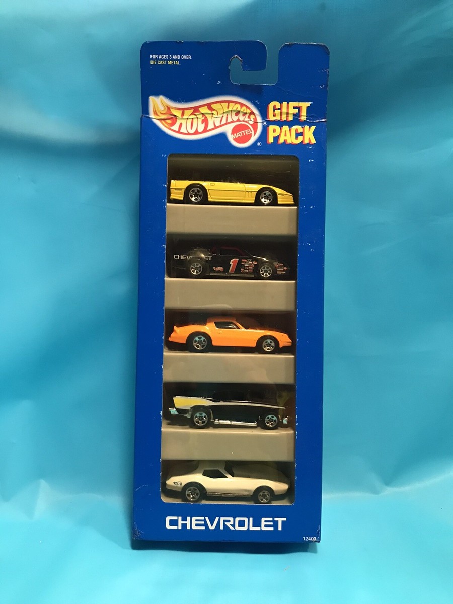 Vintage Hot Wheels Chevrolet Gift 5 Pack in Original Package w