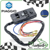 Devioluci Schwarz Vespa 50 Special 1969-1983 Lichtumschalter