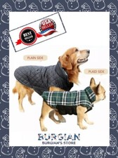 Dog Cozy Waterproof Windproof Reversible Plaid Kuoser Vest Winter XS