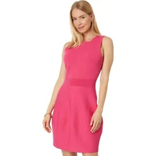 Ted Baker Gorjeta red Knit Tulip Skirt Dress size 2/ M