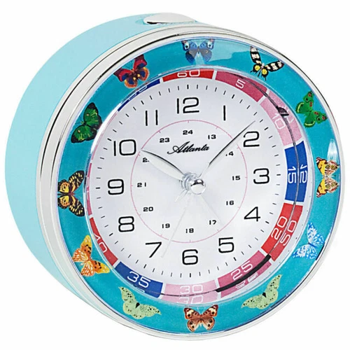 Atlanta Wecker & Wecker mit 12-Stunden-Anzeigeformat