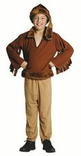FRONTIER BOY CHILD COSTUME DAVEY DAVY CROCKETT PIONEER DANIEL BOONE KIDS WESTERN