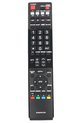 New Remote GA840WJSA for Sharp Aquos LCD TV