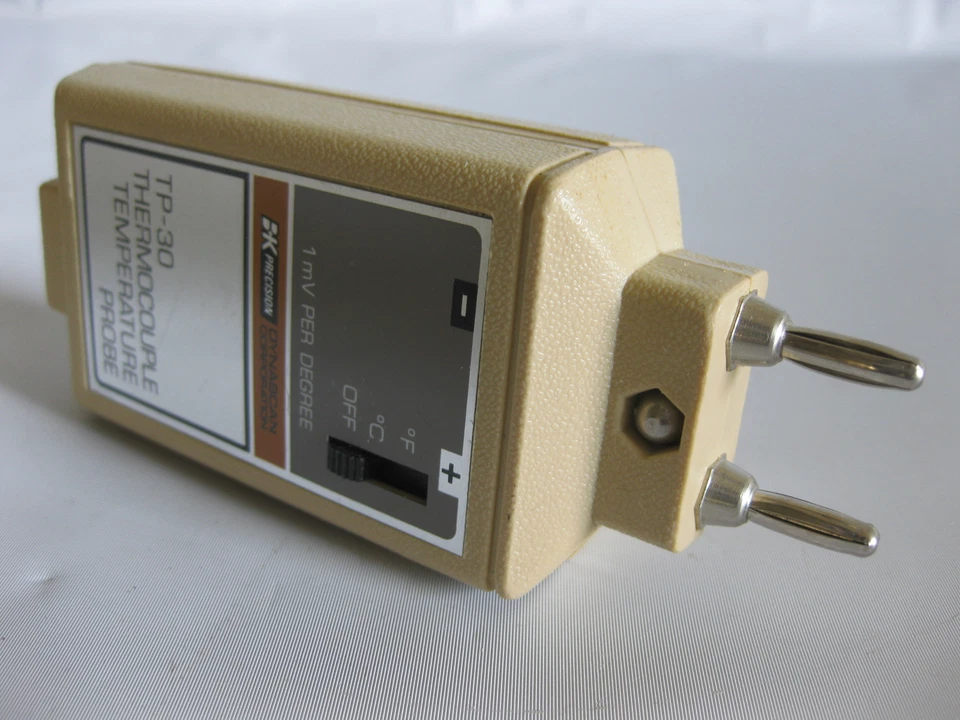 Sonda de temperatura termopar BK Precision Dynascan TP-30 Foto 2 de 4