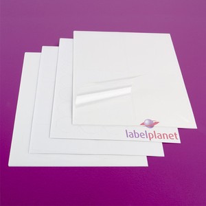 clear inkjet labels
