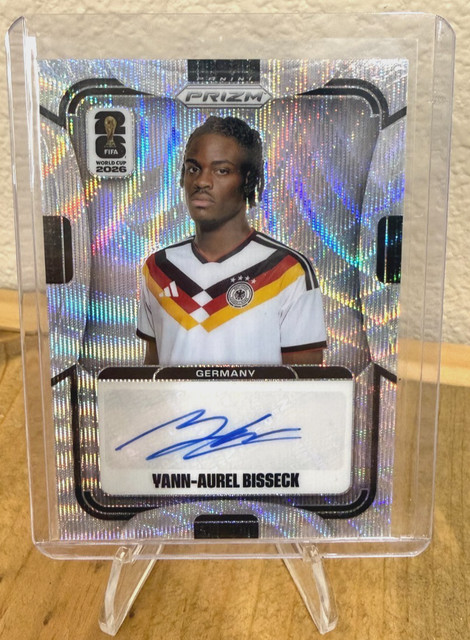 Panini Prizm FIFA World Cup 2026 Signatures Yann-Aurel Bisseck Auto S-YAB