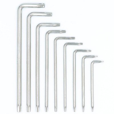 7 PCS Torx Key Wrench Tamperproof Allen Set T6 T8 T10 T15 T20 T25 T30 Tools