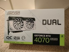 Asus Nvidia GeForce RTX 4070 Super Dual OC 12gb - EMPTY BOX ONLY