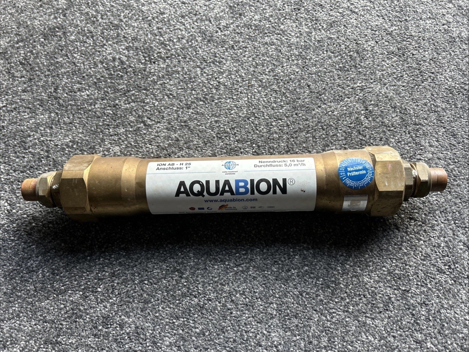 Aquabion Inline Scale Reducer One Inch Bsp