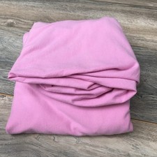 Babies-R-Us Comfy Jersey Knit 100 Cotton Crib Sheet - PINK Very Soft Stretchy
