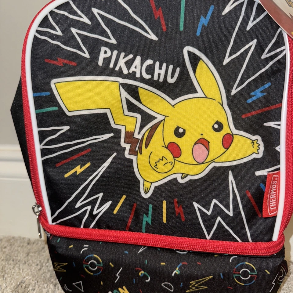 Fiambrera aislada Pokemon Pikachu bolsa térmica Foto 3 de 4