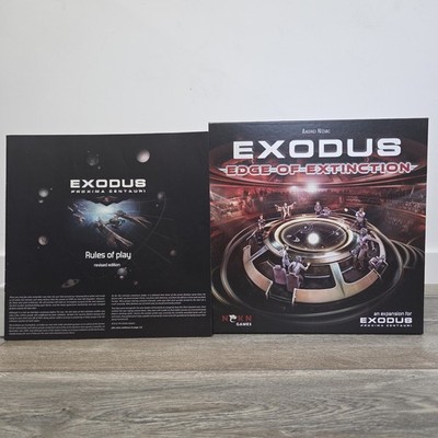 Exodus Proxima Centauri Brettspiel & Edge of Extinction Erweiterung