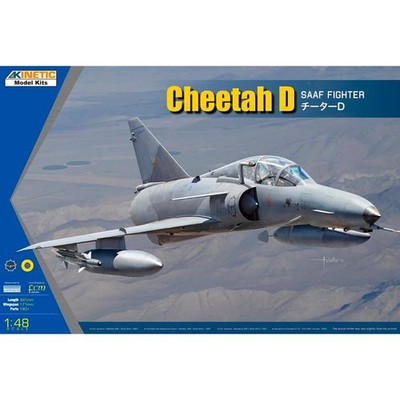 Kinetic 1/48 South African Air Force Cheetah D Fighter Plastik Modellbausatz Kne4808