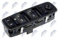 NTY Schalter Fensterheber EWS-CH-020 FüR Jeep Dodge Journey 12V Cherokee KK CRD