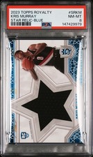 2023 Topps Royalty Star Relics #SRKM Kris Murray Star Relic-Blue PSA 8