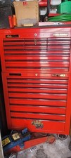 Rare MAC Tools Limited Edition Racing Roll Cab & Top Chest Toolbox + Free Tools