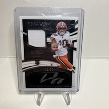 2021 Panini Immaculate Rookie Eye Black Jersey /99 Anthony Schwartz Auto RC