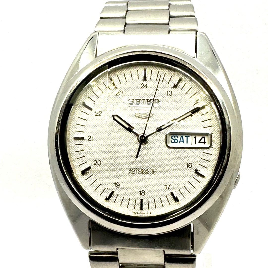 Seiko 5 7S26-3040 9-Sided Glass Crystal Fully Serviced Watch