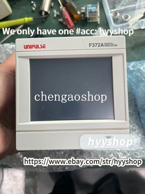 1PCS Used UNIPULSE F372A weighing controller by Fedex or DHL #N9879 YF/hyy