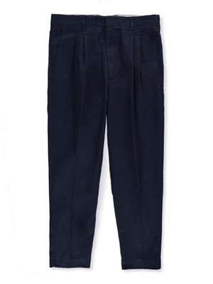 Rifle Big Boys  Husky  Basic Pleated Pants (Husky Sizes) Color: navy Size: 32