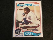 1982 Topps #434 LAWRENCE TAYLOR RC Rookie! GIANTS! HOF!