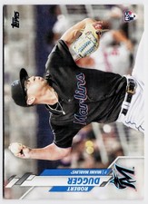 Robert Dugger 2020 Topps #475 RC Miami Marlins