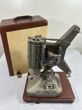 Keystone Regal K-109 Vintage 8mm Film Projector Works w/Case Missing Power Cord