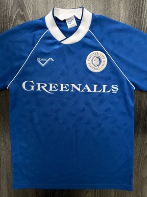 Original Ribero Chester City 1990/1991 Heimtrikot Herren Small S