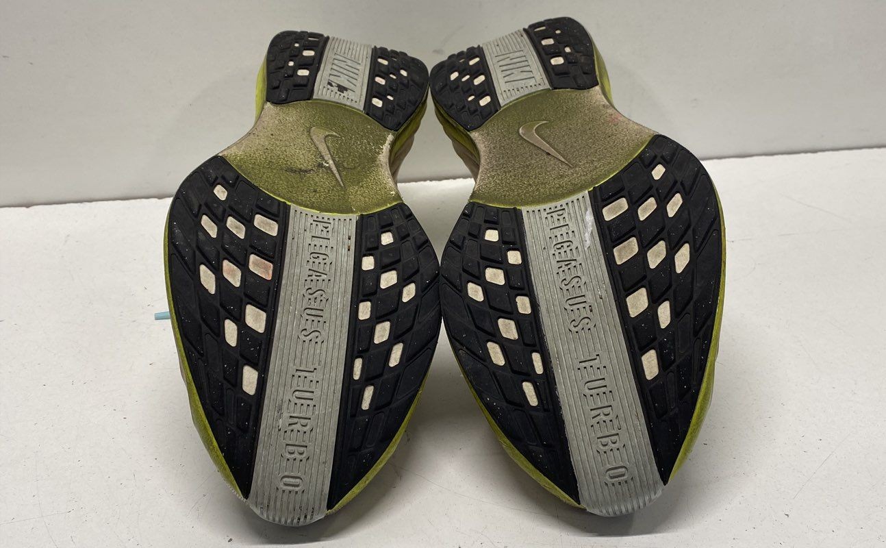 Nike White/black/volt/light Blue Solid Running Sh… - image 7