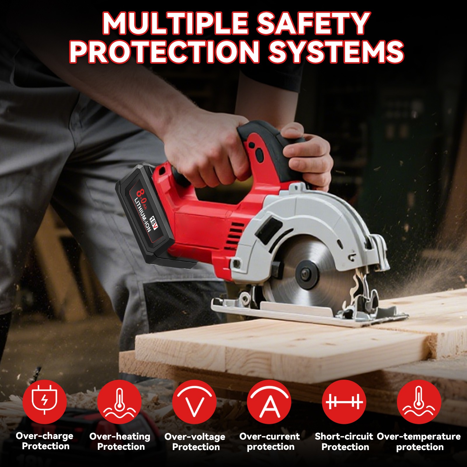 2PACK 12 AH For Milwaukee For M18 Extended Capacity Lithium Battery 12.0Ah