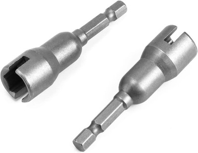 Wing Nut Driver, 2 Pack, Power Wing Nut Drill Bit Socket Tool with 1/4 Quick Con