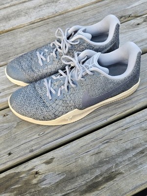 Nike Mamba Instinct Pure Platinum Silver Kobe Shoes Men's Size 12 (852473-002)