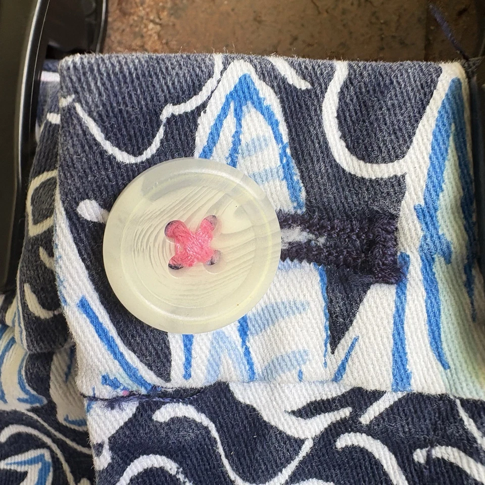 "Lilly Pulitzer Beaumont velas cortas elásticas y rayas para hombre 42 entrepierna 9""" Foto 4 de 4