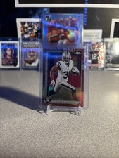 2025 TOPPS CHROME FOOTBALL LEATHER REFRACTOR #182 RAHEEM MOSTERT RAIDERS