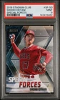 2018 Stadium Club Shohei Ohtani #SF-SO Special Forces Rookie Card PSA 9 MINT