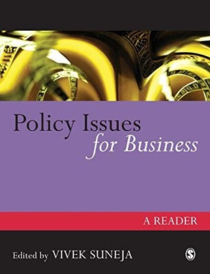 Policy Issues for Business: A Reader (Published in association w