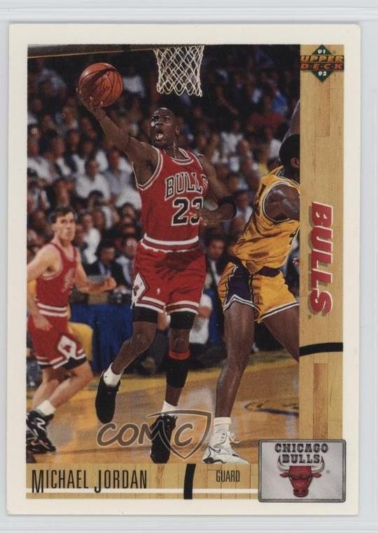 1991-92 Upper Deck Michael Jordan #44 HOF 07ke