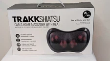 Trakk-Shiatsu Car and Home Massager With Heat-KNEADING,THERMOTHERAPY,LIGHTWEIGHT