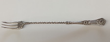 Wm. A. Rogers Sxr Silverplated Long Handle Pickle Fork Grenoble-gloria 8 14