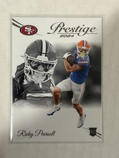 2024 Panini Prestige Ricky Pearsall rookie card #347  San Fransico 49ers. rookie card picture